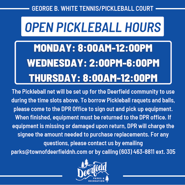 Deerfield Parks & Recreation Home